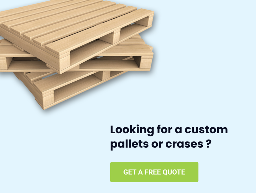 Custom pallets to supply chain.