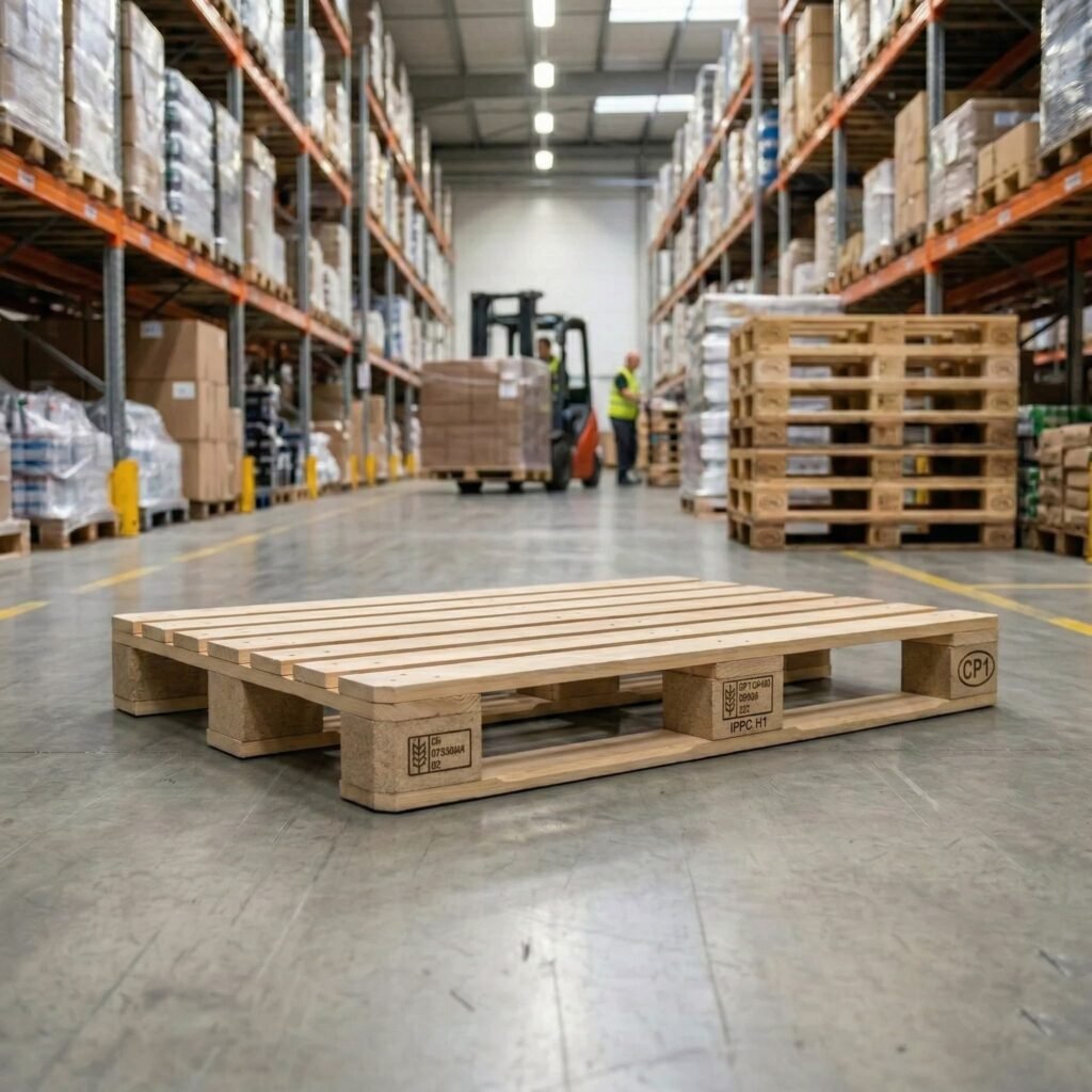 CP1 wooden chemical pallet for industrial pallet recovery