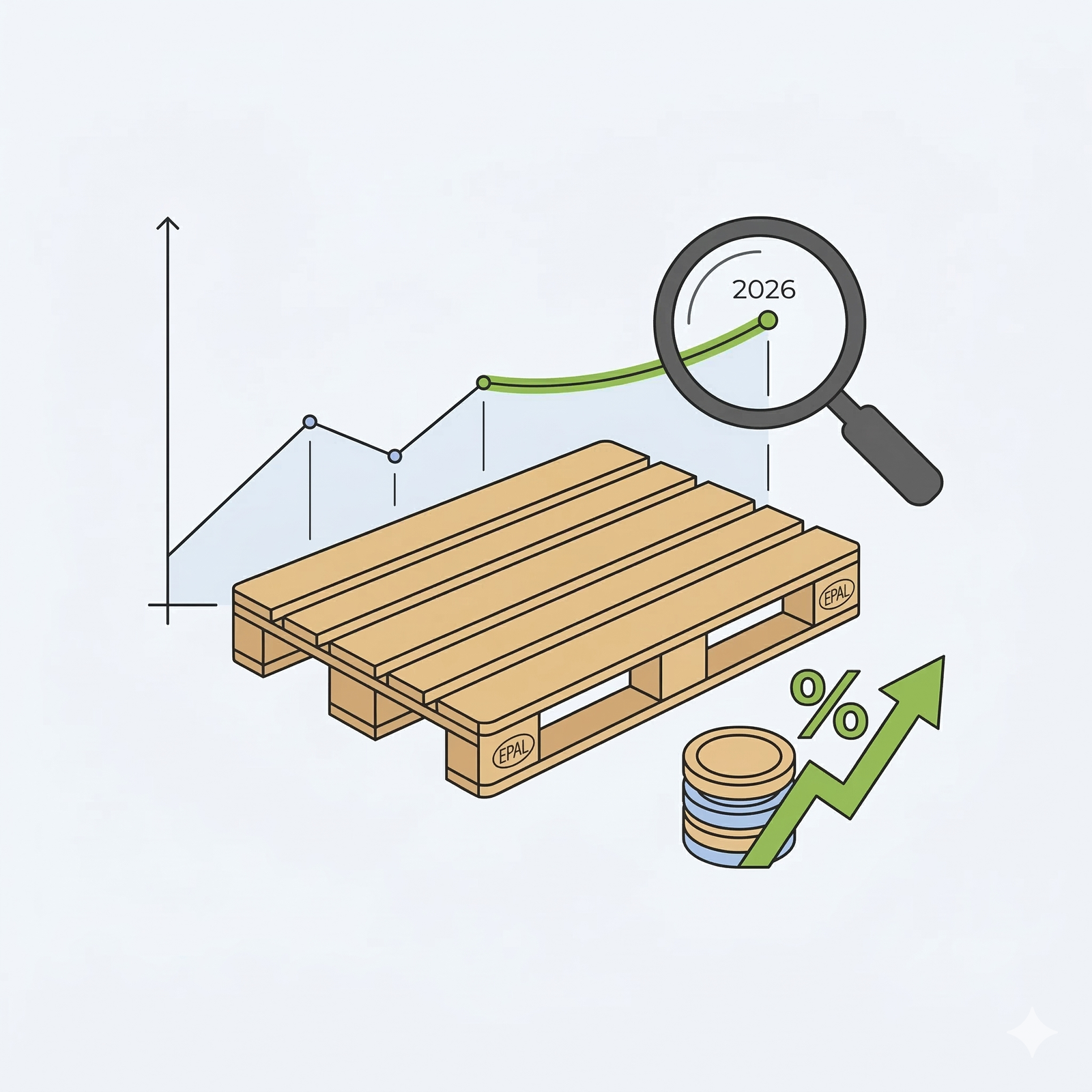 évolution du prix de la palette EPAL