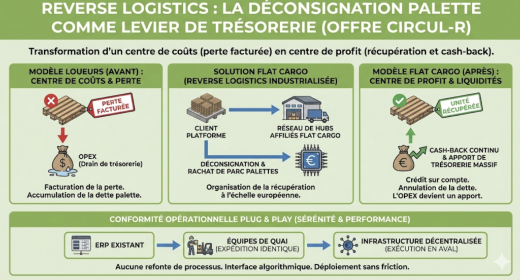 reduction depenses approvisionnement europalette