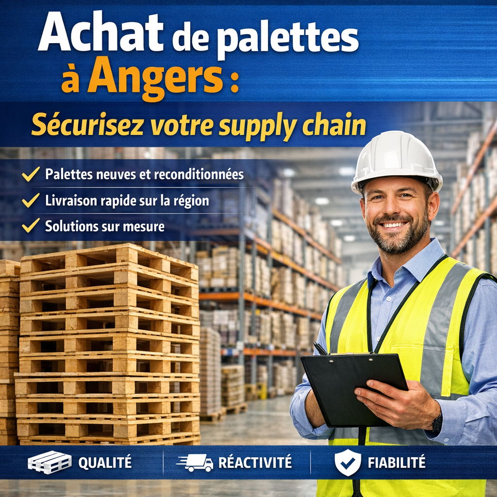 Achat de palettes à Angers