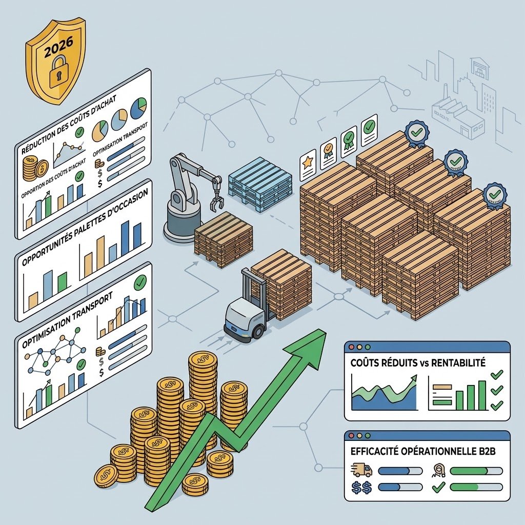 Affordable Wooden Pallets: Optimizing 2026 Logistics Profitability 10 Acheter palette bois pas cher