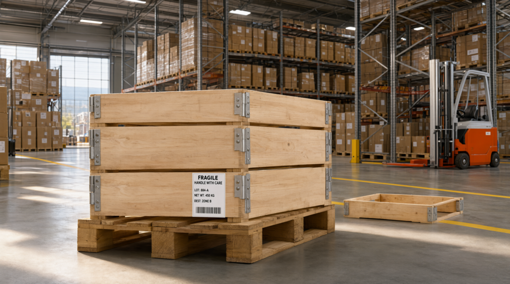 Rehausse pour palette bois