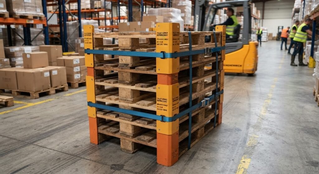 Réhausses palettes modulables