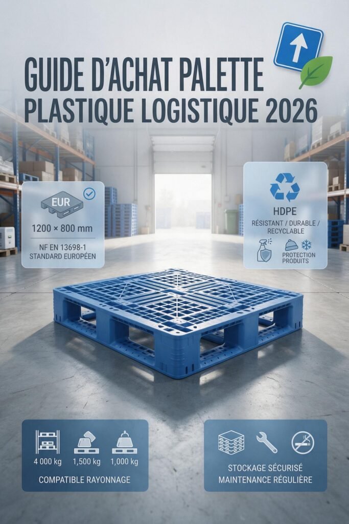 achat de la palette plastique
