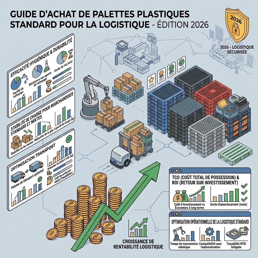 achat de la palette plastique