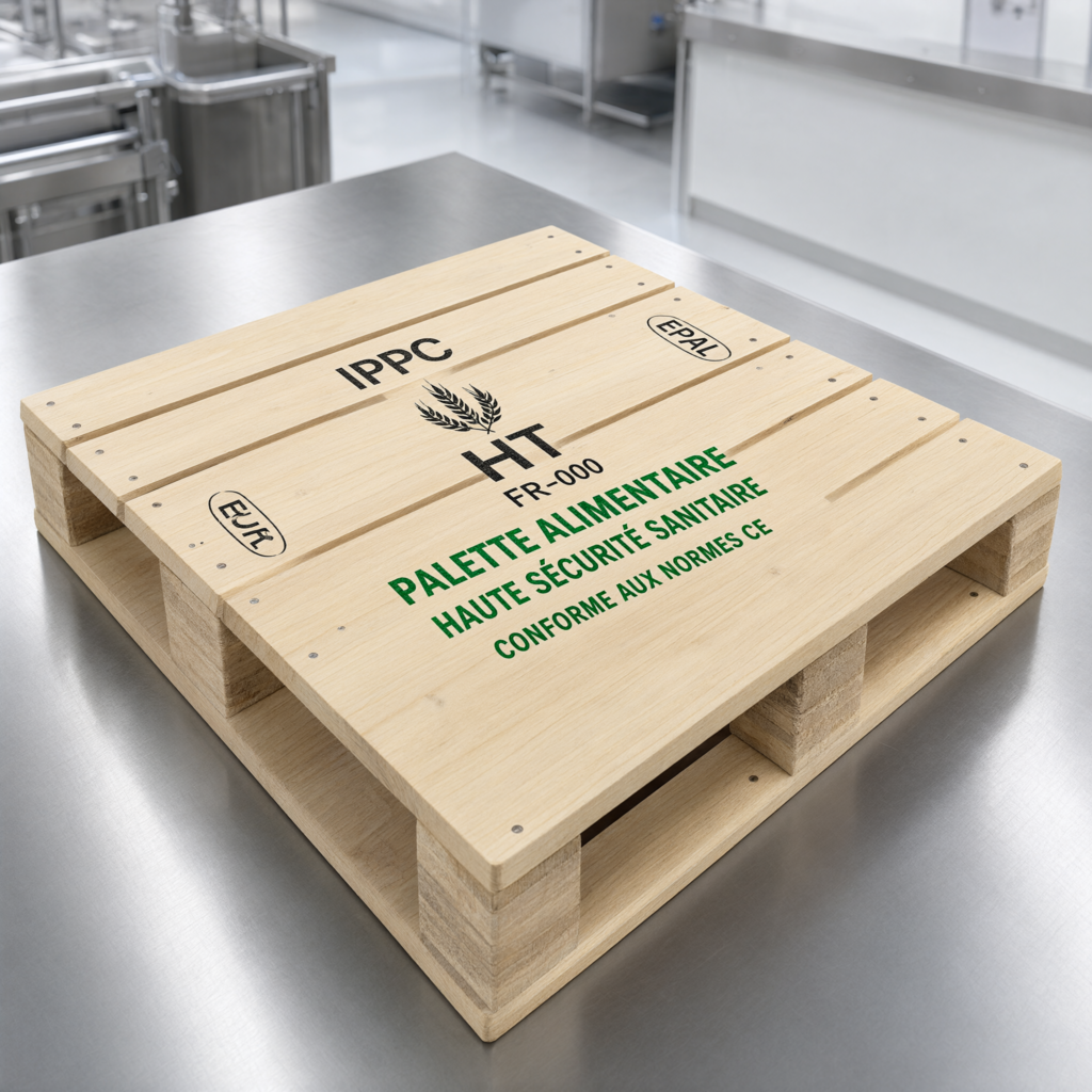 palettes Euro alimentaire