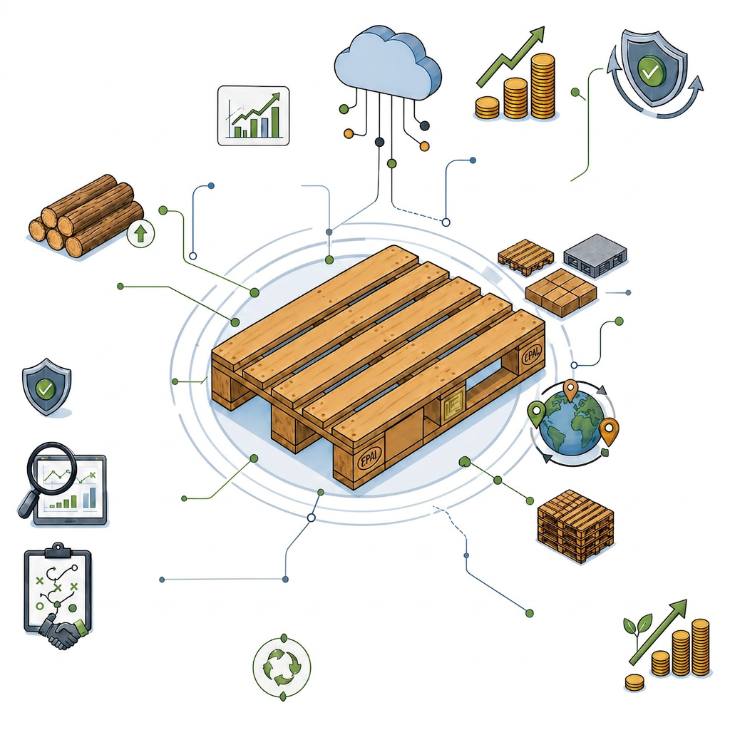 L'inflation des prix des palettes bois et la résilience de la supply chain en 2026
