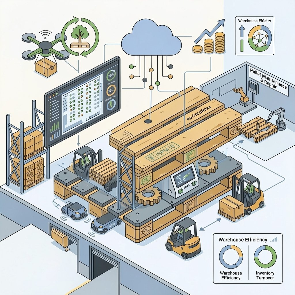 Le recyclage des palettes bois et l’optimisation de la supply chain