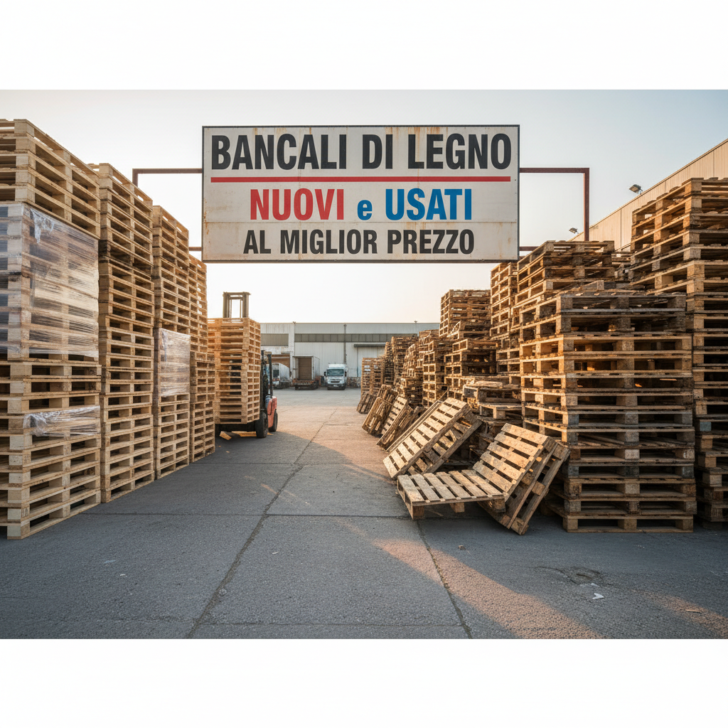 Bancali di legno Nuovi e usati