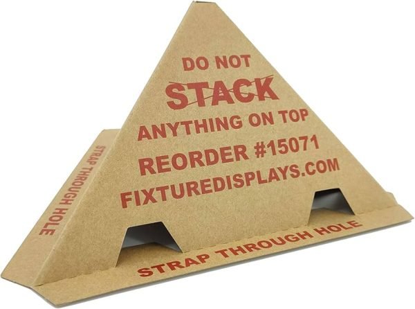 DO NOT STACK SIGN PYRAMID 10x10x5.3