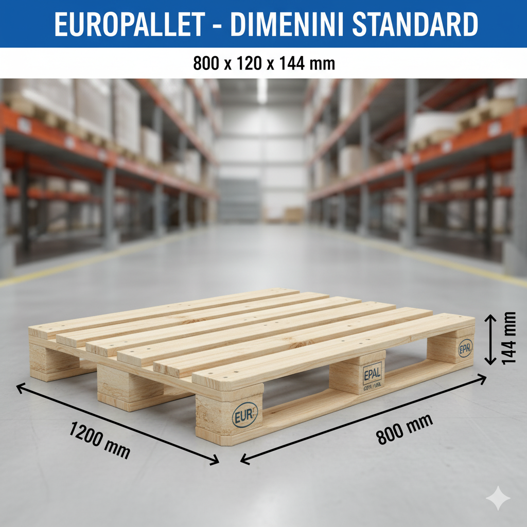 Europallet e dimensioni