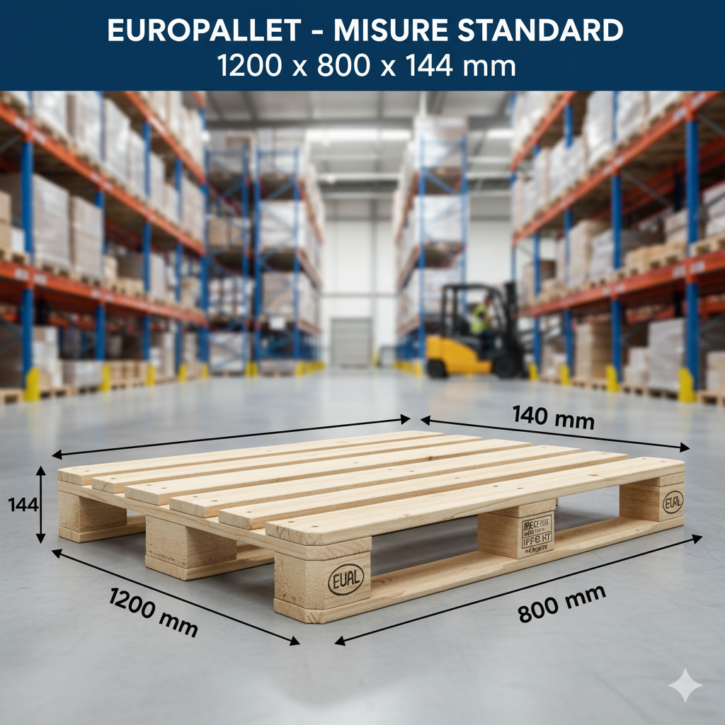 Misure bancale europallet