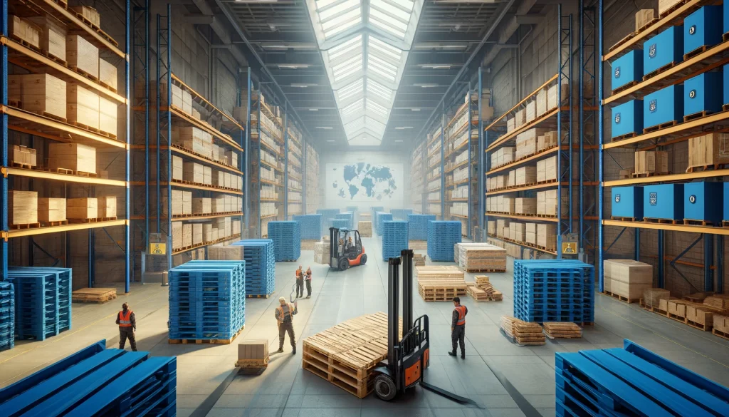 Palettes Bois Logisticiens