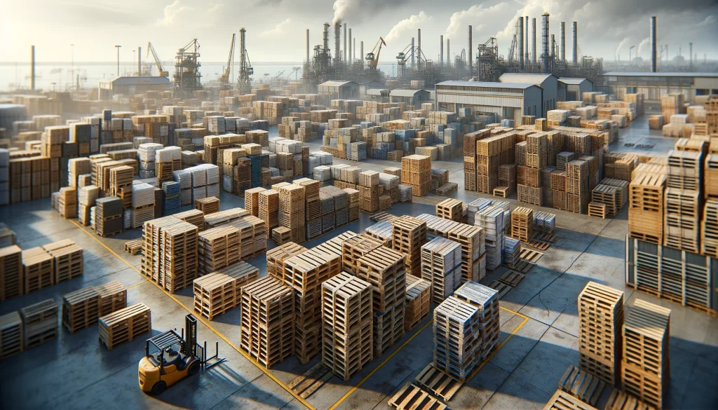 Palettes Bois en Logistique