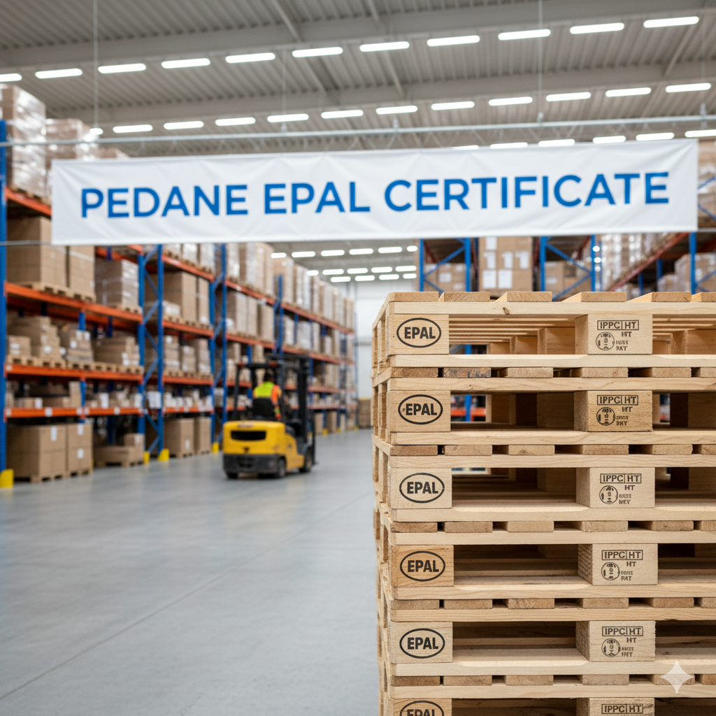 Pedane EPAL certificate