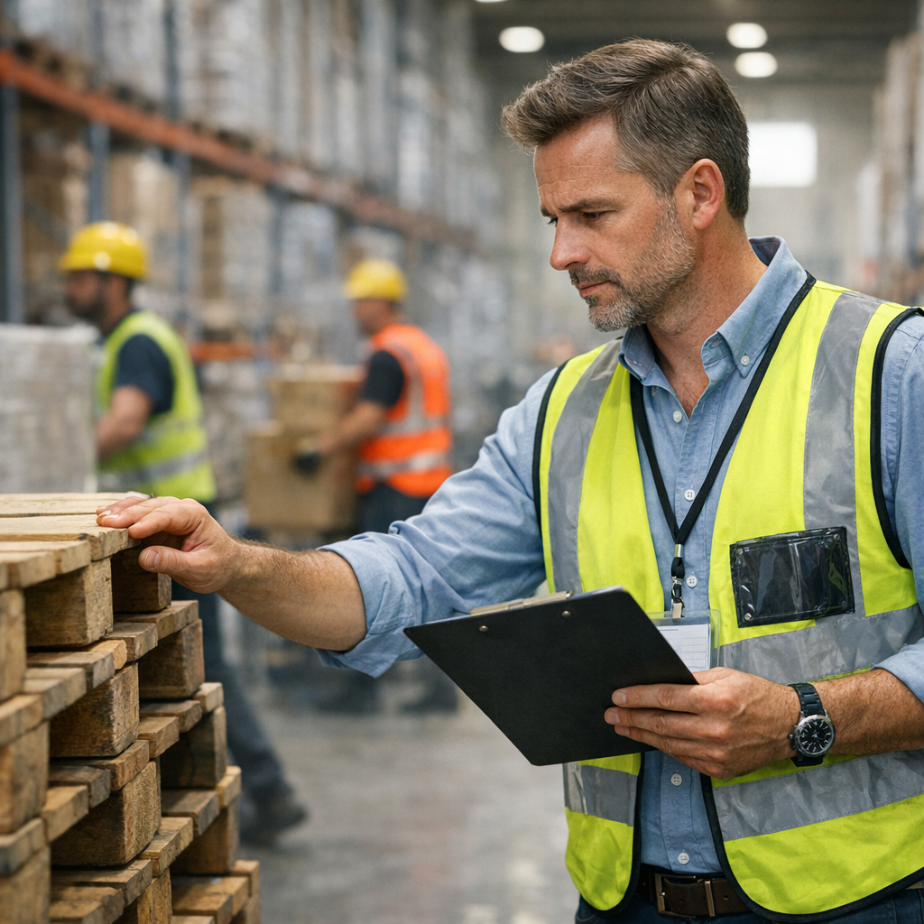 approvisionnement logistique en palettes bois