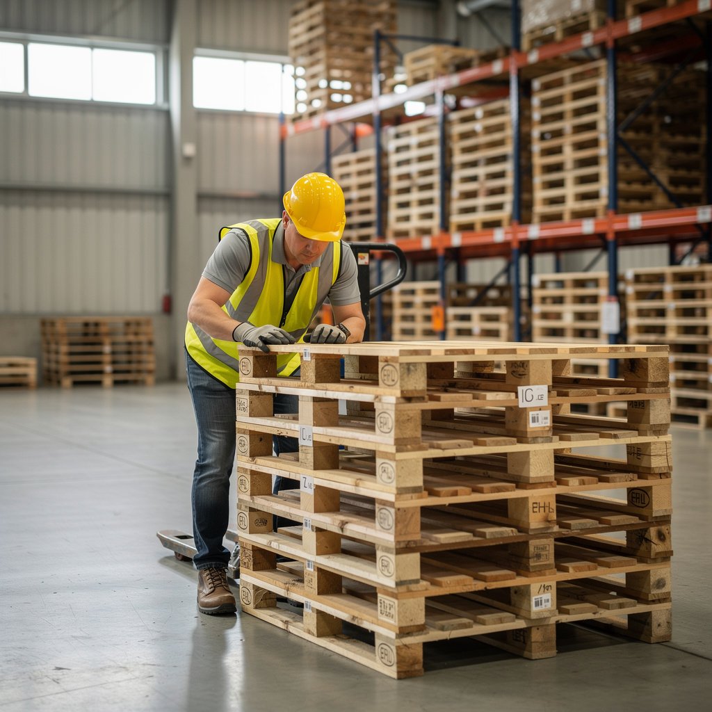 solutions de collecte palettes pour entreprises