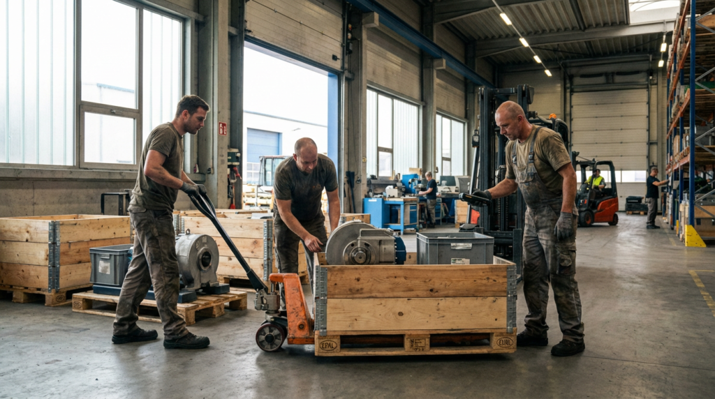 choix des palettes EPAL industrielles