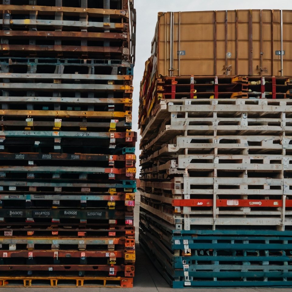 Entreprise logistique parisienne subissant l’augmentation du prix des palettes et de l’énergie.