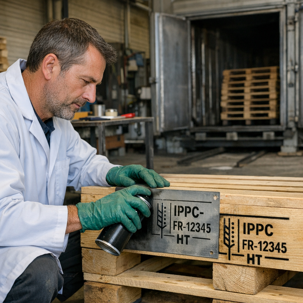 certification ispm15 export palettes nantes