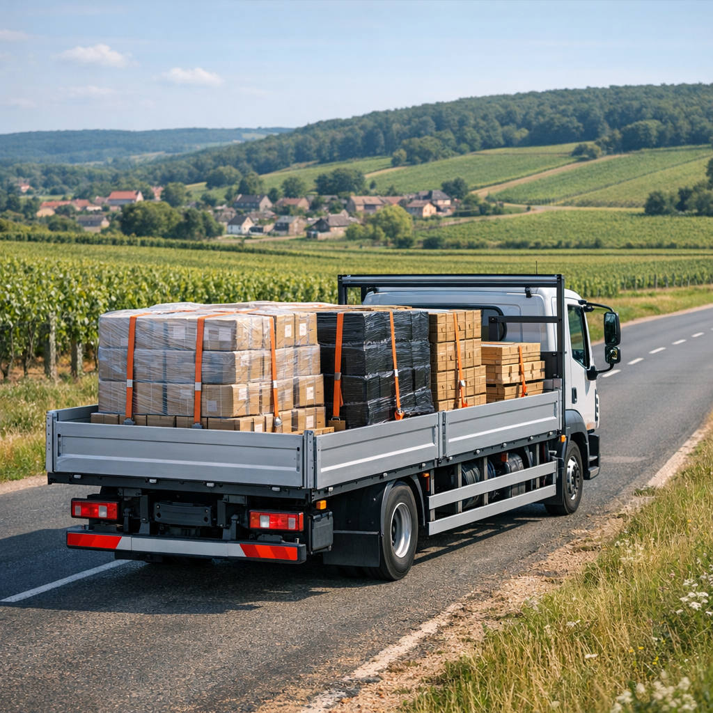 livraison palettes local