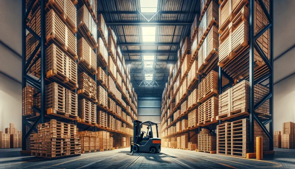 Palette de stockage