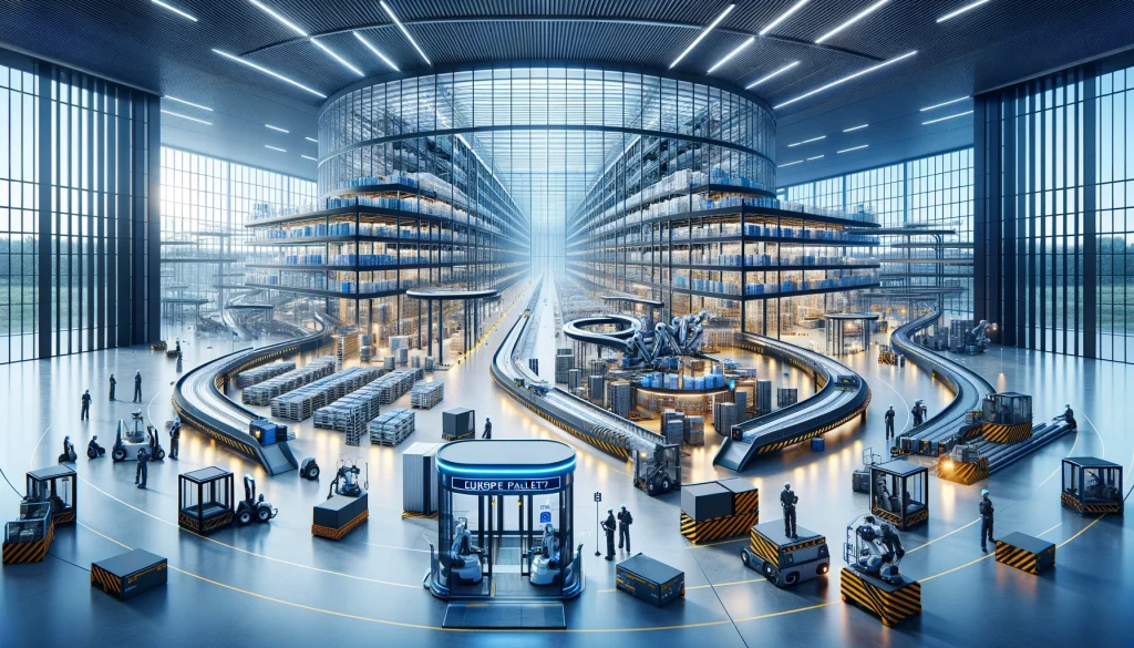 Palette plastique pour cuve 1000l