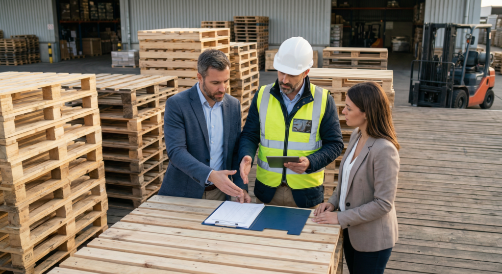 supports bois manutention lourde