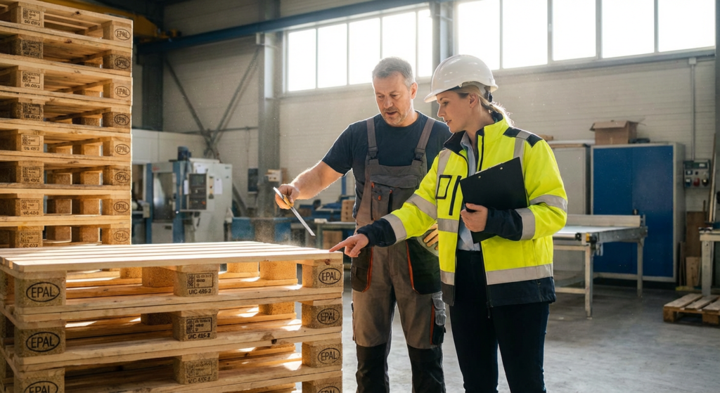 utilisation des palettes EPAL