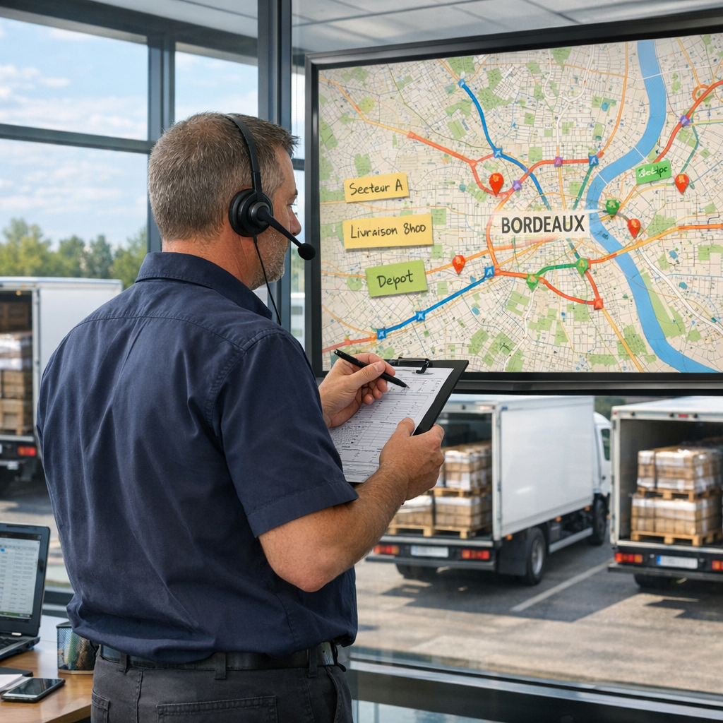 approvisionnement palettes industrie