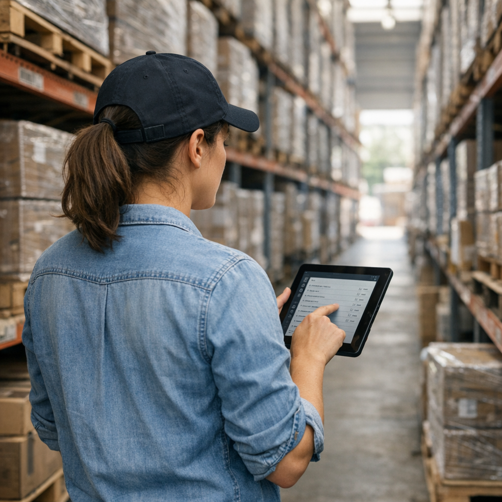 stock palettes entreprise